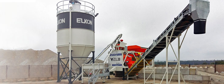 Elkon Mix Master-30 mobilna wytwórnia betonu i stabilizacji